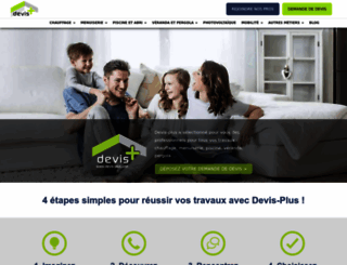 devis-plus.com screenshot
