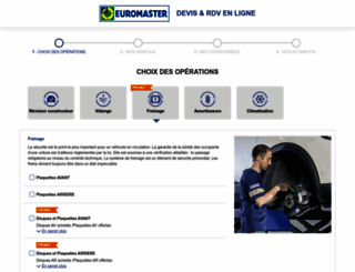 devis.euromaster.fr screenshot