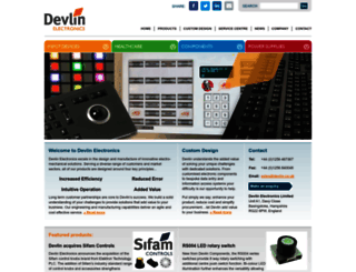 devlin.co.uk screenshot