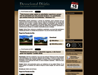 devocionaldiario.com.br screenshot