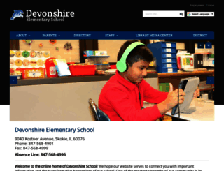 devonshire68.org screenshot