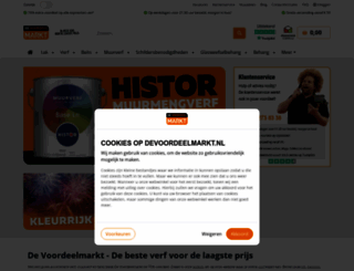 devoordeelmarkt.com screenshot