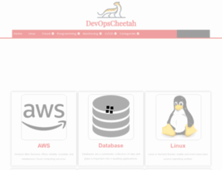 devopscheetah.com screenshot
