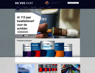 devosverf.nl screenshot