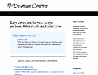 devotionalchristian.com screenshot