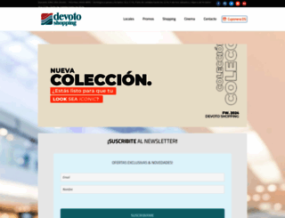 devotoshopping.com.ar screenshot