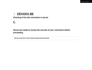 devoxx.be screenshot