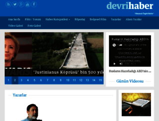 devrihaber.com screenshot