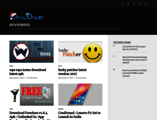 devsdroid.wordpress.com screenshot