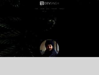 devsingh.net screenshot