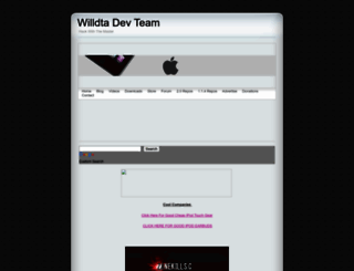 devteam.webs.com screenshot
