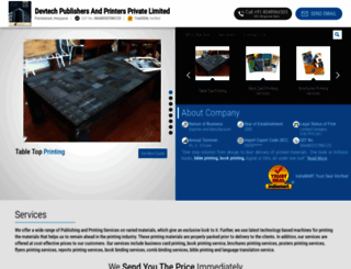 devtechprinters.com screenshot