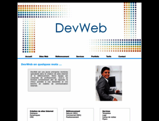 devweb.be screenshot
