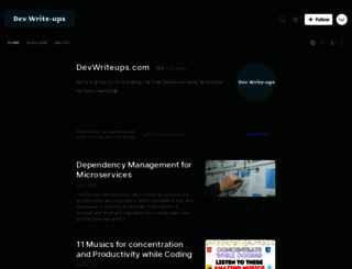 devwriteups.com screenshot