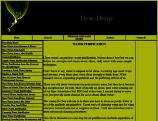 dew-drop.com screenshot