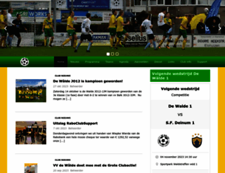 dewalde.nl screenshot