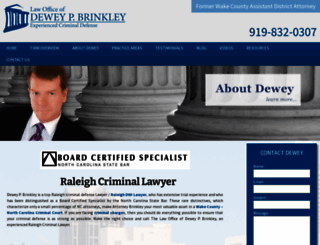 deweybrinkleylaw.com screenshot