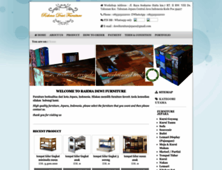 dewifurniturejepara.com screenshot