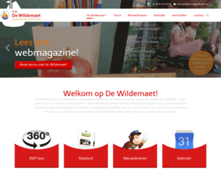 dewildemaet.nl screenshot
