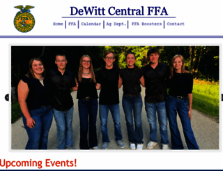 dewittcentralffa.com screenshot