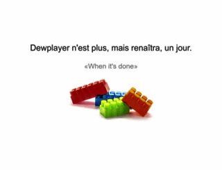 dewplayer.fr screenshot