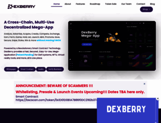 dexberry.org screenshot