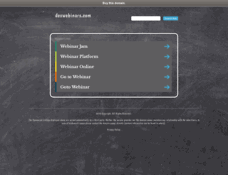 dexwebinars.com screenshot