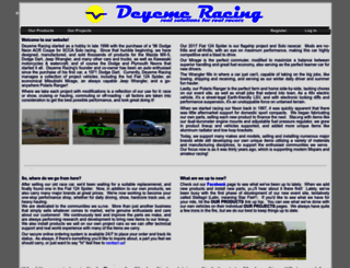 deyemeracing.com screenshot