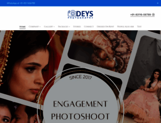 deys-photography.pixpa.com screenshot