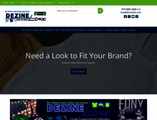 dezineline.com screenshot