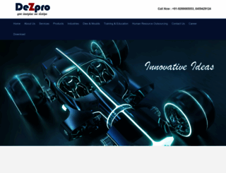 dezpro.in screenshot