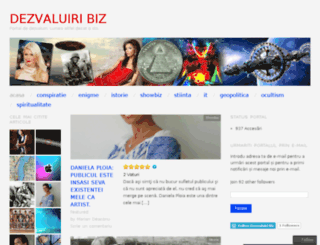 dezvaluiribiz.wordpress.com screenshot