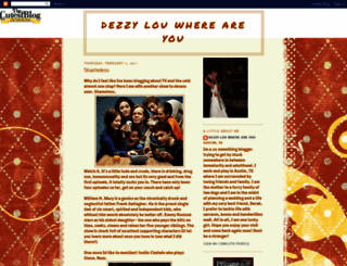 dezzylouwhereareyou.blogspot.com screenshot