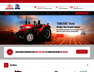 df-tractor.com screenshot