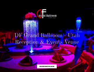 dfgrandballroom.com screenshot