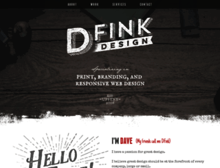 dfinkdesign.webflow.io screenshot