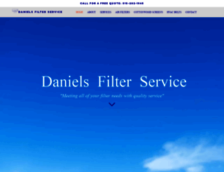 dfsfilters.com screenshot