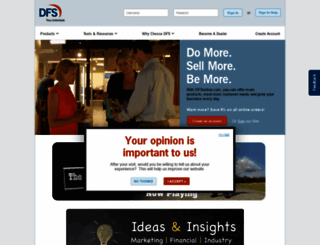 dfsonline.com screenshot