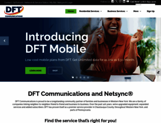 dftcommunications.com screenshot