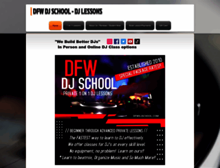 dfwdjschool.com screenshot