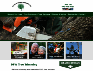 dfwtreetrimming.com screenshot