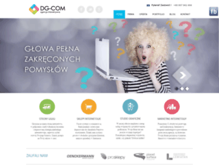 dg-com.pl screenshot