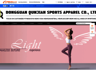 dg-qunjian.en.alibaba.com screenshot