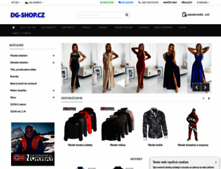 dg-shop.cz screenshot