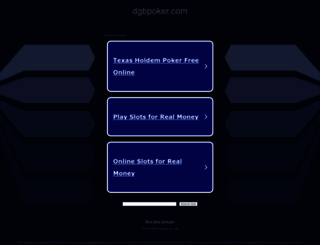 dgbpoker.com screenshot
