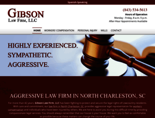 dgibsonlaw.com screenshot