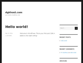 dgkhost.com screenshot