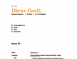 dgovil.com screenshot