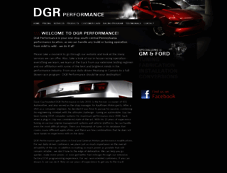 dgrperformance.com screenshot