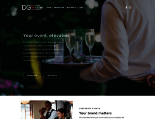 dgsevents.com screenshot